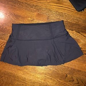 Size 10 regular Lost In Pace Lululemon skirt